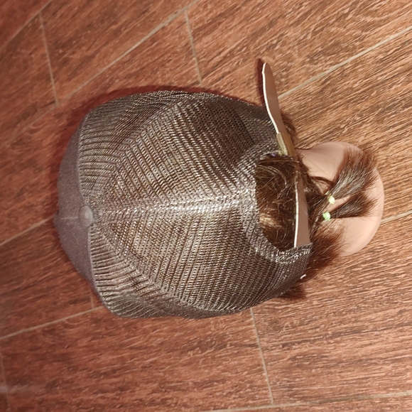 Vintage 90s Tyson Brown Rope Strapback Trucker Hat Baseball Cap Mesh Made In USA - Picture 7 of 11